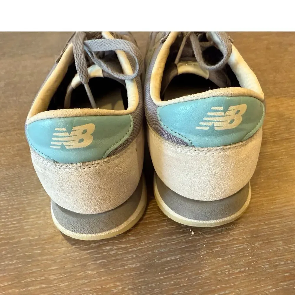 NEW BALANCE 620 Gray/ Teal Sneakers Women size 9
